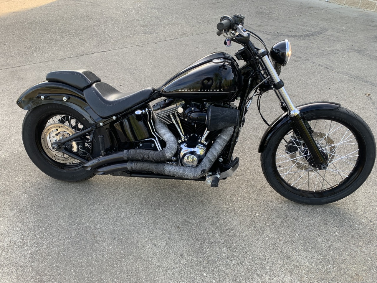 2012 Harley Davidson  FXS Blackline